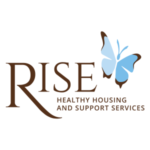 RISE Healthy Housing and support services Logo